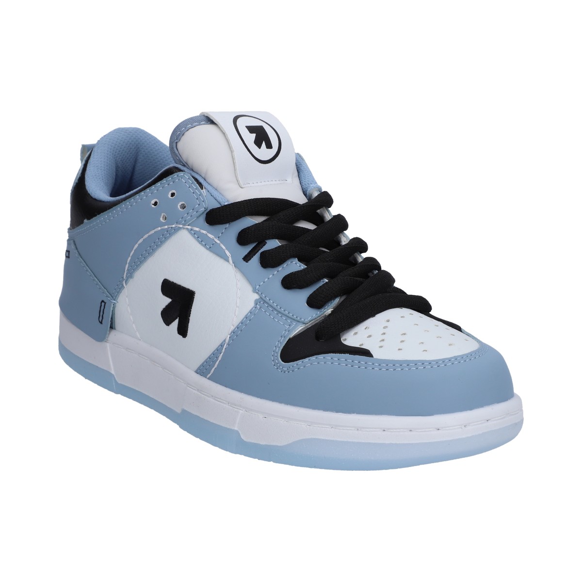 Foto 2 | Tenis Dama Casual Berlin Azul Claro Y Blanco