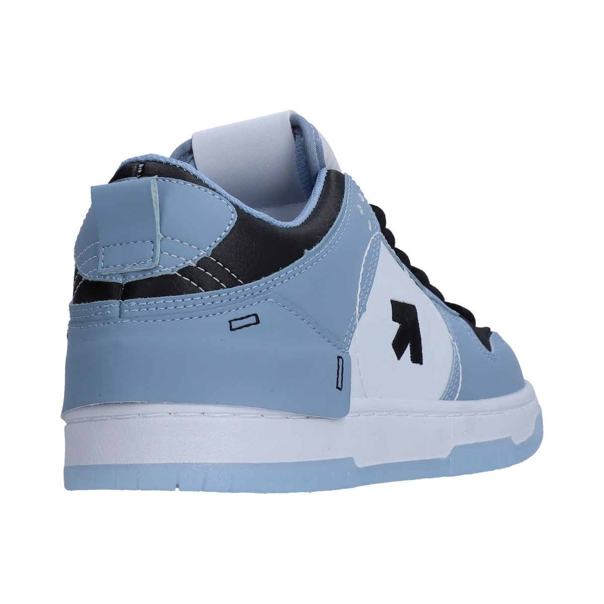 Foto 3 | Tenis Dama Casual Berlin Azul Claro Y Blanco