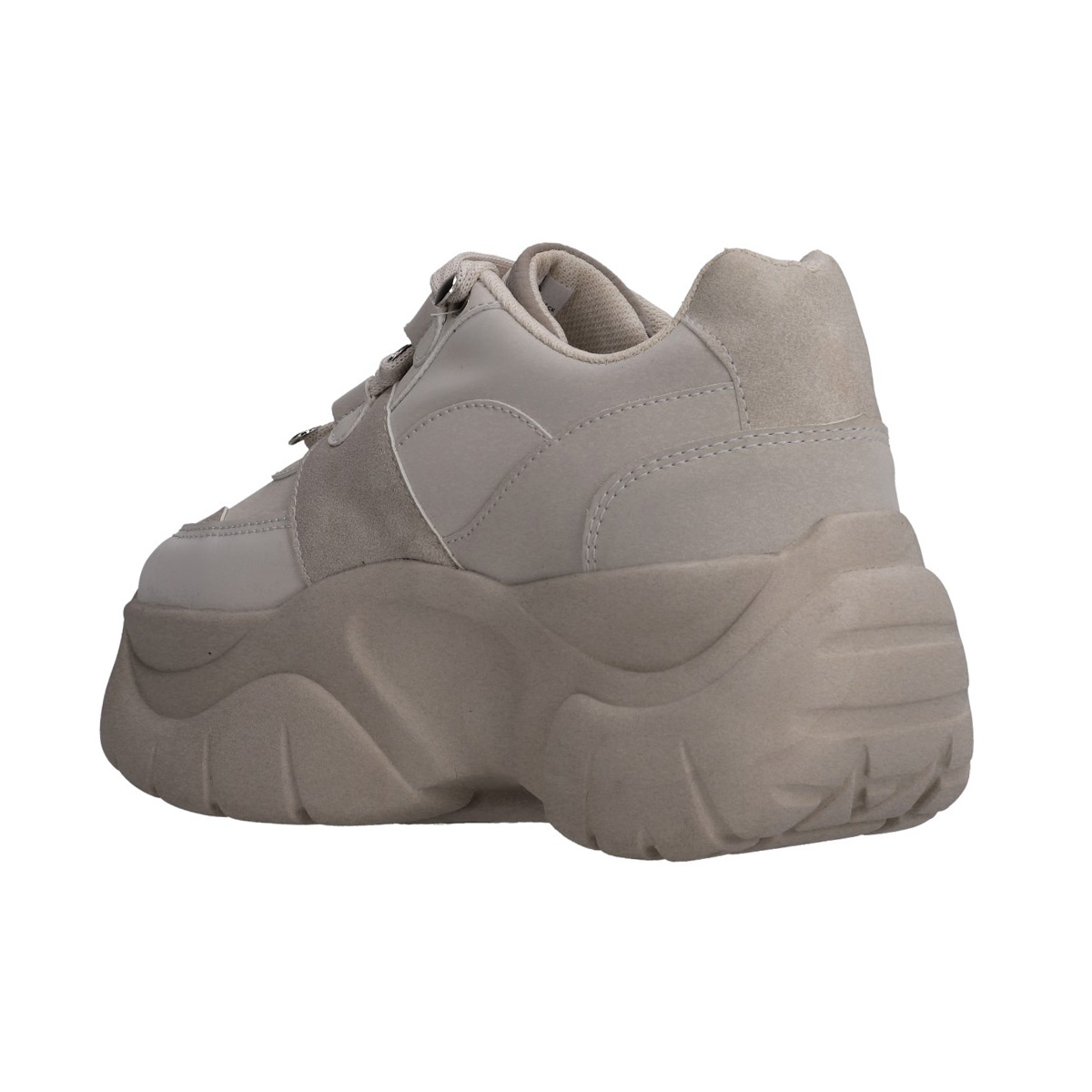Foto 5 pulgar | Tenis Dama  Casual Berlin Beige Plataforma