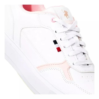 Foto 2 | Tenis Polo York Team Club Color Blanco Mujer Modelo Q131