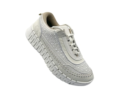 Foto 2 | Tenis Lobo Solo De Piel Dama