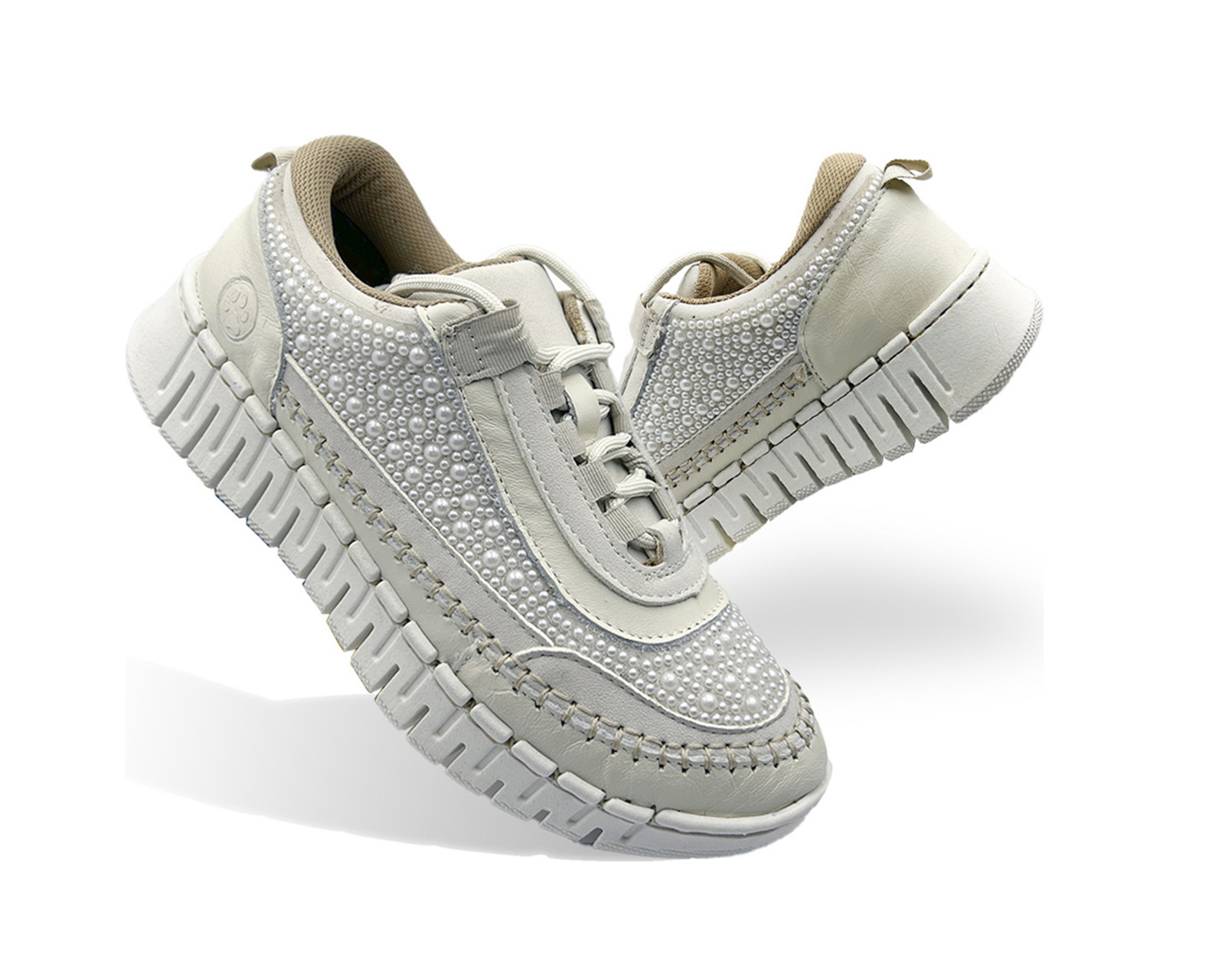 Foto 3 | Tenis  Lobo Solo De Piel Dama