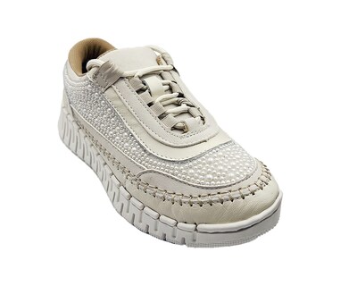 Foto 5 | Tenis Lobo Solo De Piel Dama