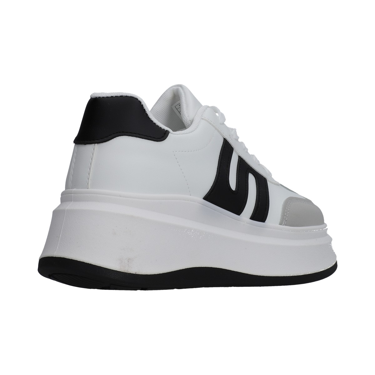 Foto 4 pulgar | Tenis Dama Casual Berlin Blanco Suela De Caja Y Agujetas