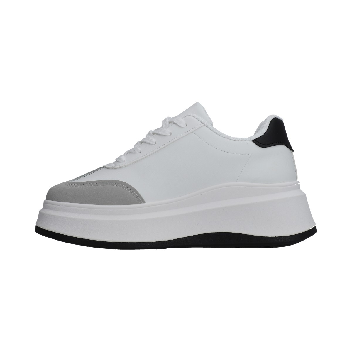 Foto 5 pulgar | Tenis Dama Casual Berlin Blanco Suela De Caja Y Agujetas
