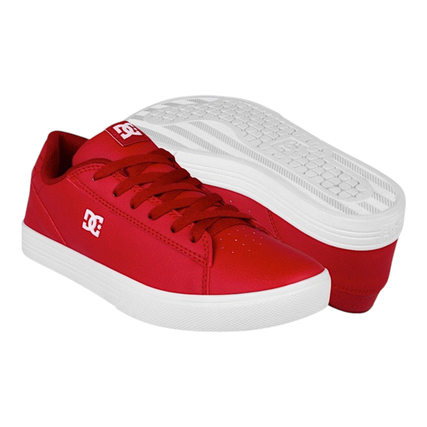 Foto 2 | Tenis  Dc Shoes Notch Color Rojo Mujer Modelo Adjs100128ath