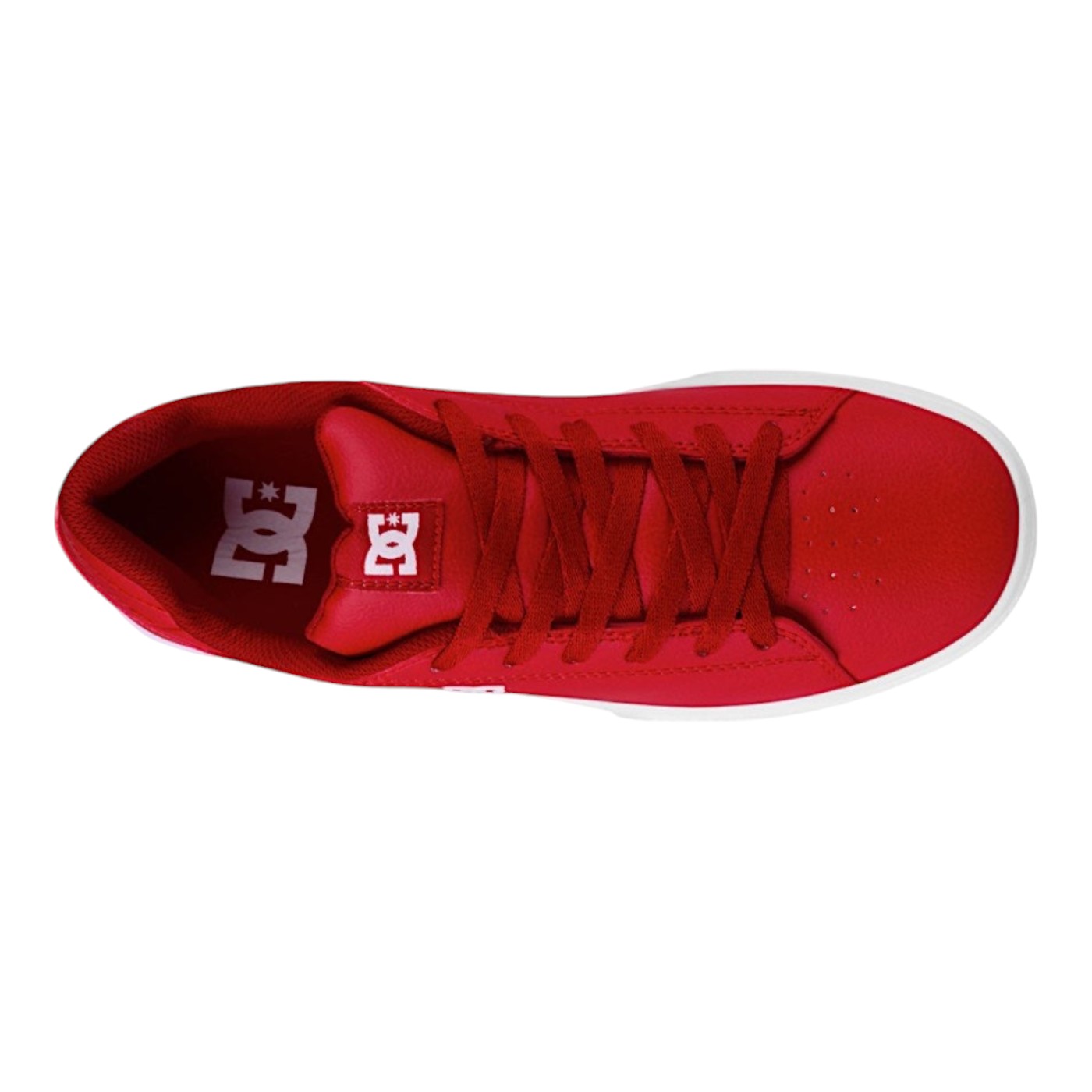 Foto 5 pulgar | Tenis  Dc Shoes Notch Color Rojo Mujer Modelo Adjs100128ath