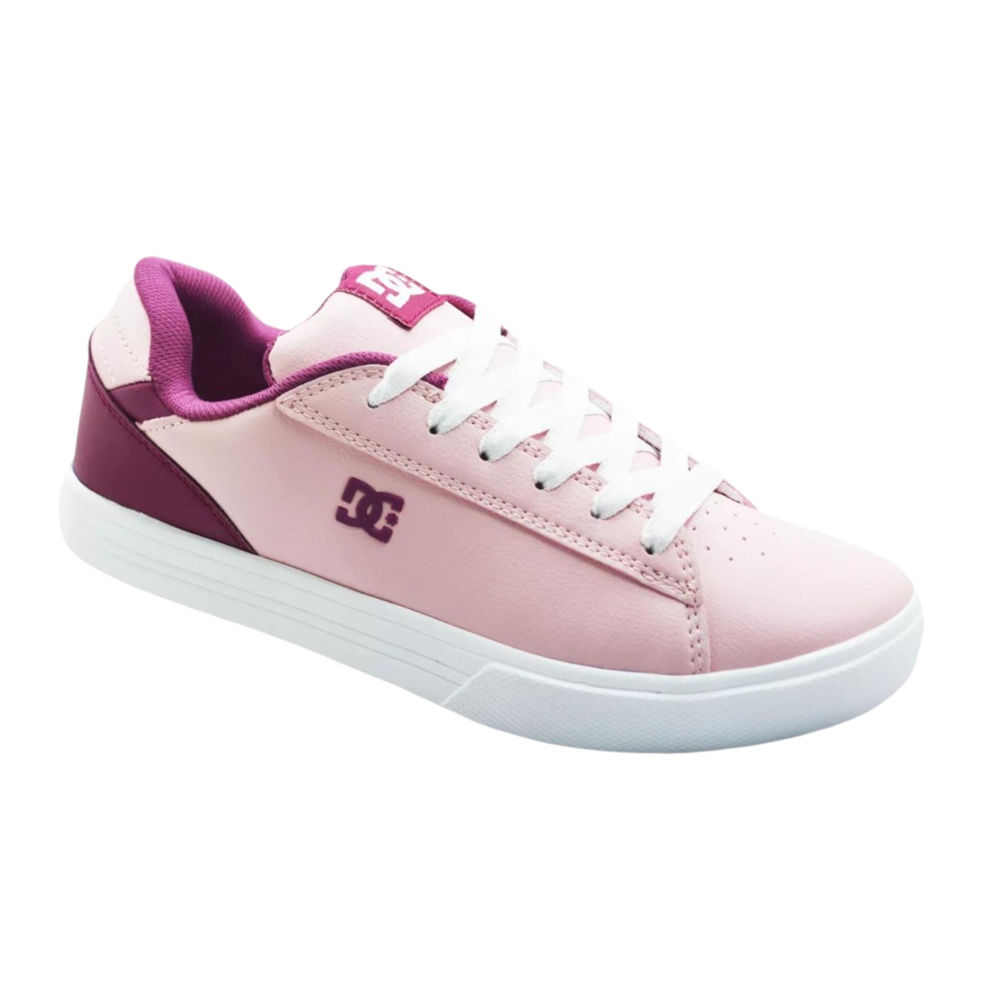 Foto 3 pulgar | Tenis  Dc Shoes Notch Rosa para Mujer