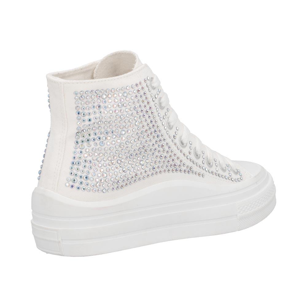 Foto 4 pulgar | Tenis Dama Ovx Botin Confort Casual Blanco