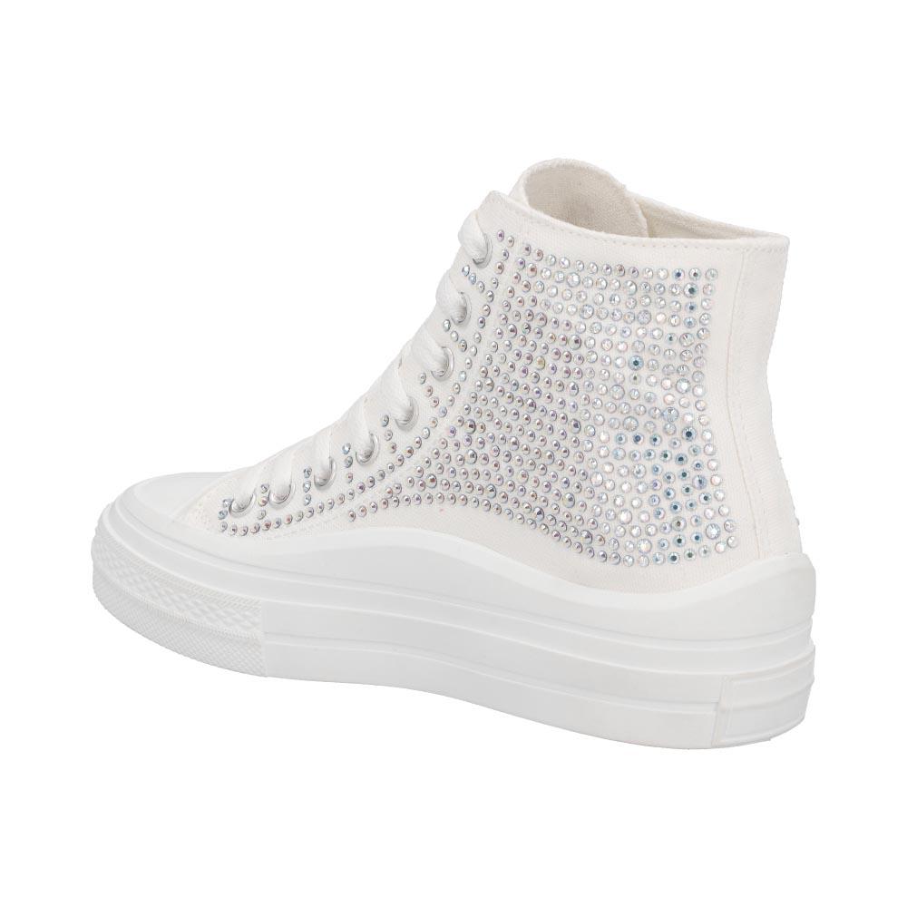 Foto 5 pulgar | Tenis Dama Ovx Botin Confort Casual Blanco