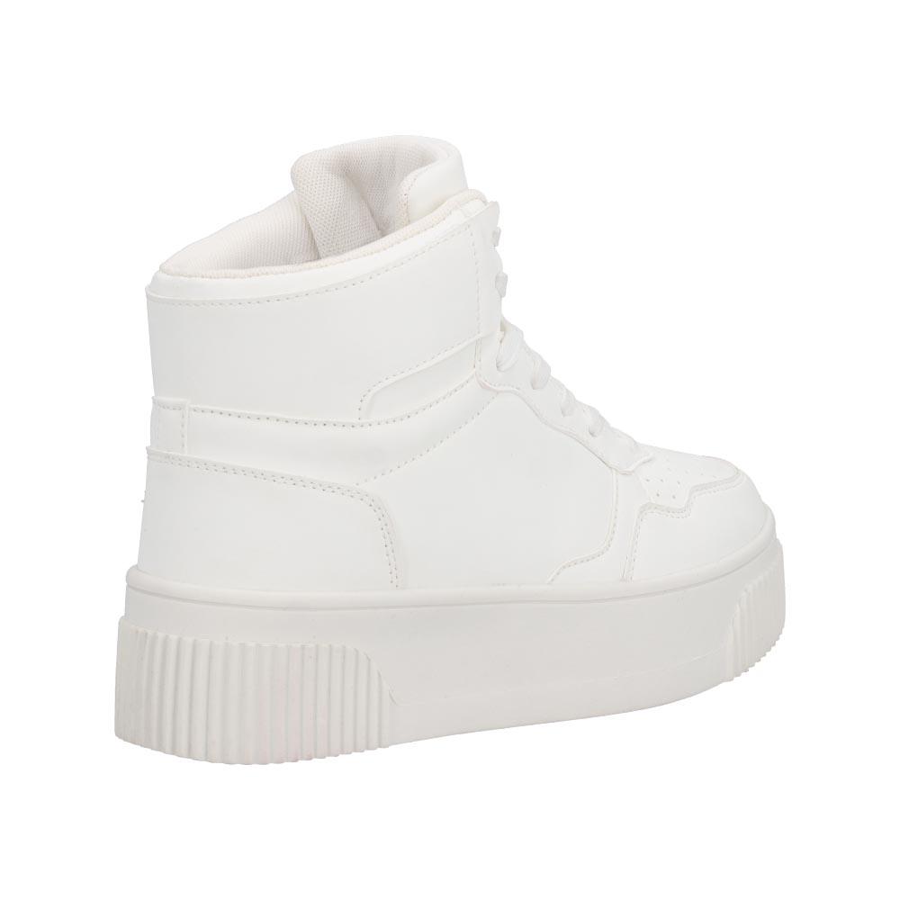 Foto 3 | Tenis Dama Ovx Botin Mujer Casual Blanco