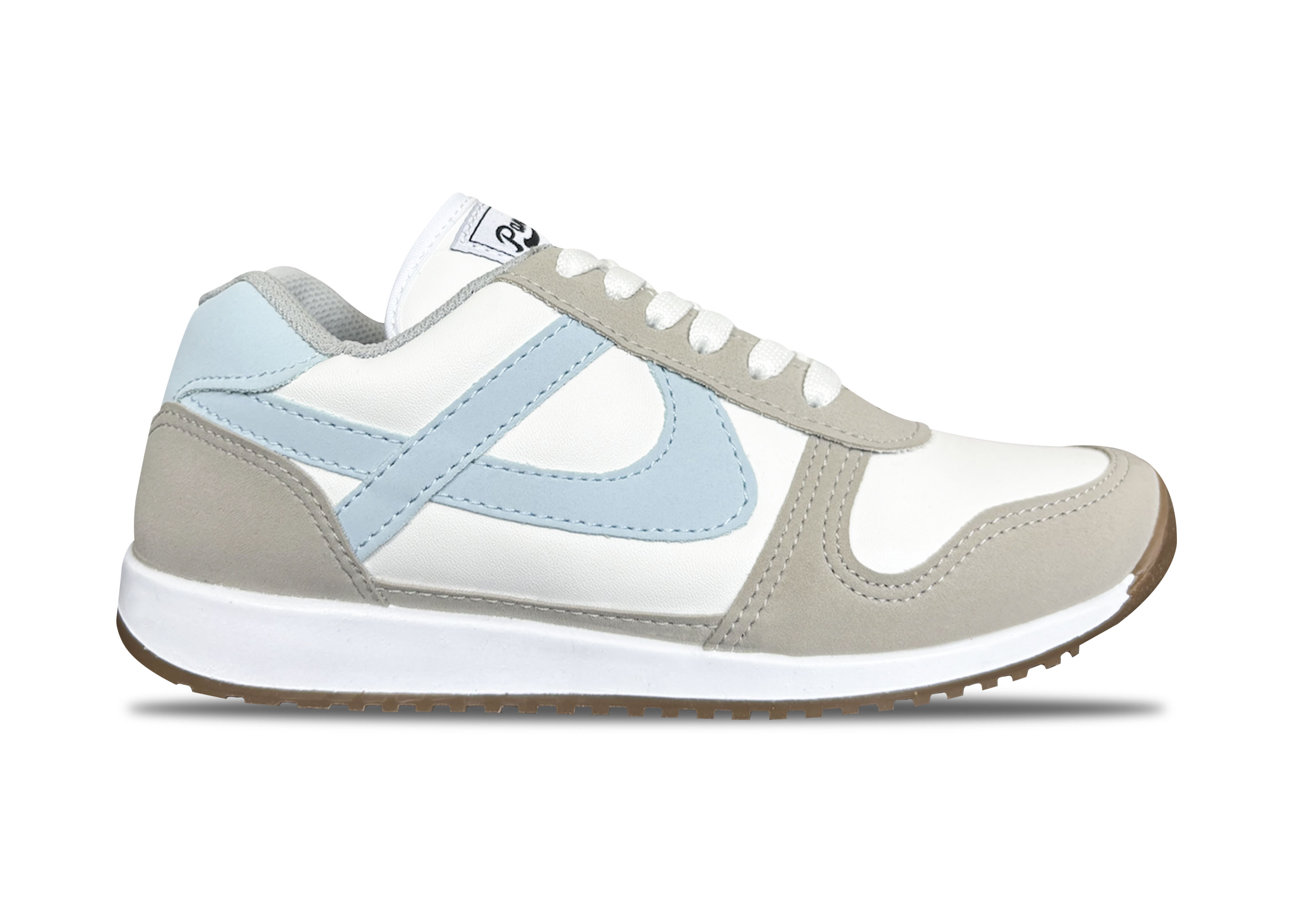 Foto 4 pulgar | Tenis Mujer Panam Jogger Celeste