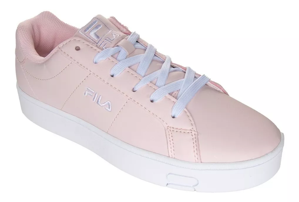 Foto 3 pulgar | Tenis Casuales Fila Ciano Rosa para Mujer