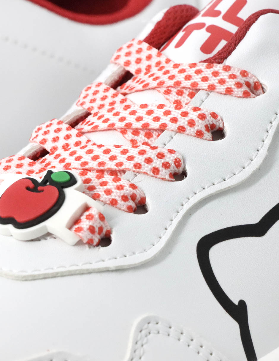 Foto 7 pulgar | Tenis Casuales Hello Kitty Blancos Para Mujer