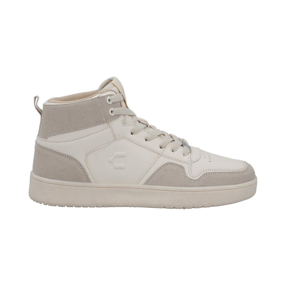 Tenis Mujer Charly Botin Comodos Altos Beige