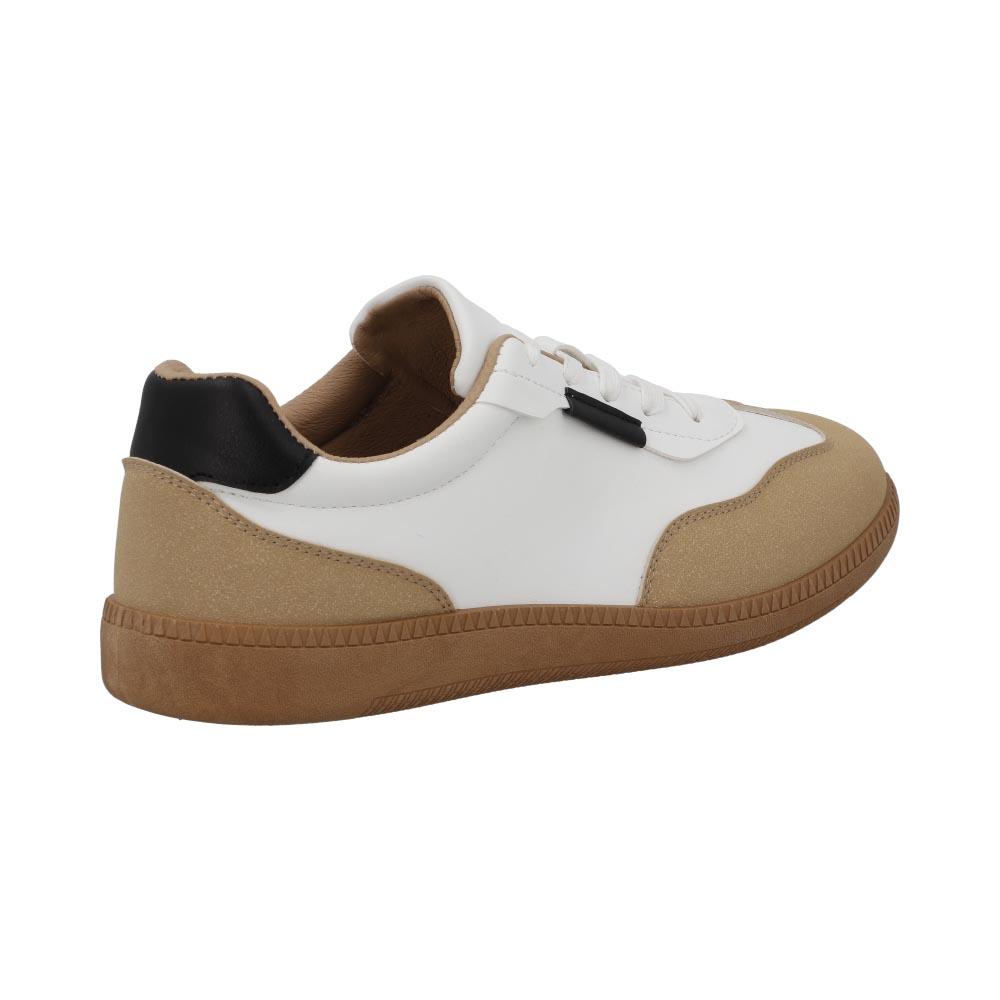 Foto 4 pulgar | Tenis Trax By Mr Shu Clasicos Comodos Casual Blanco