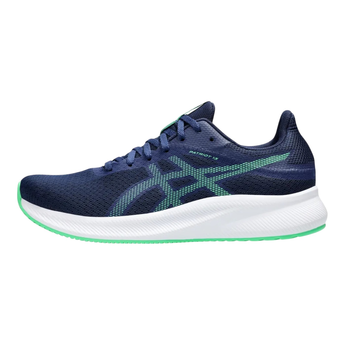 Foto 4 pulgar | Tenis Deportivos Asics Patriot 13 Azul para Hombre