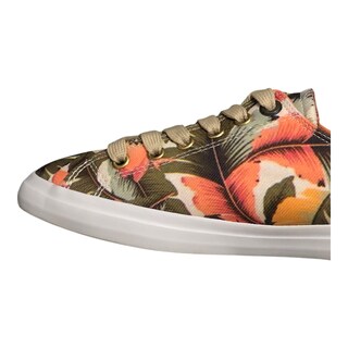 Foto 3 | Tenis Barry Coral/menta Para Dama Pepe Jeans London