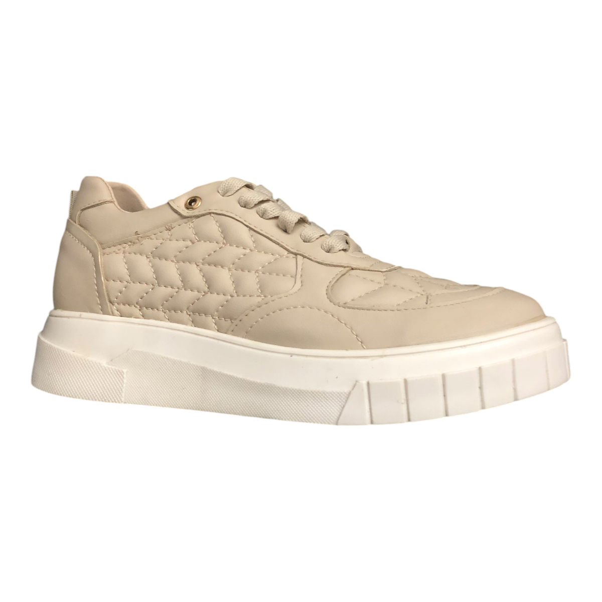 Foto 3 pulgar | Tenis para Mujer Vía Libera Beige