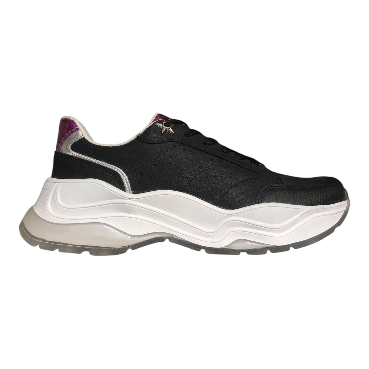 Tenis Via Libera Negros para Mujer