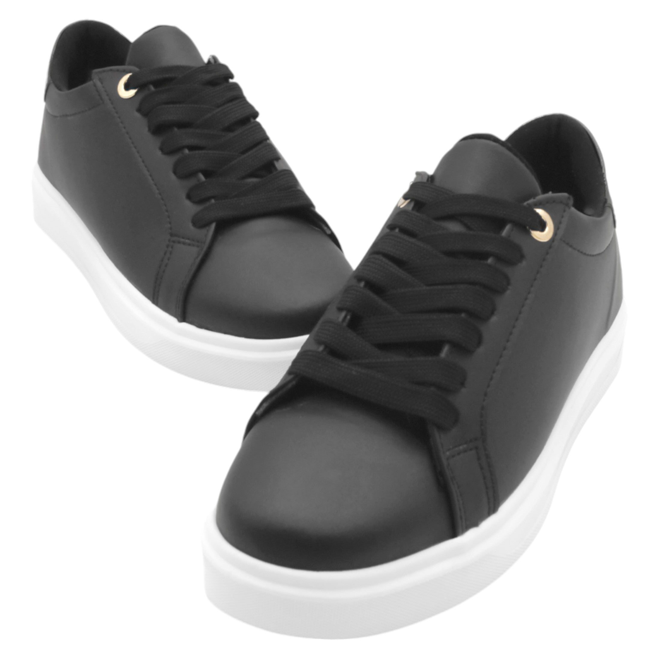 Foto 4 pulgar | Tenis Con Cordones