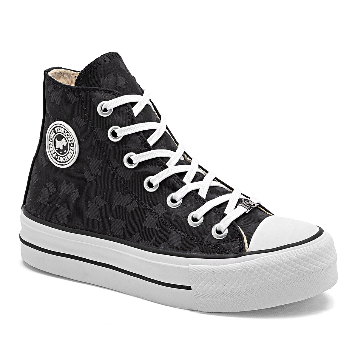Foto 1 | Tenis Urbanos Ferrioni Negro para Mujer
