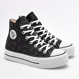 Foto 2 | Tenis Urbanos Ferrioni Negro para Mujer