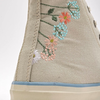 Foto 4 | Tenis Urbanos Moramora Beige para Mujer