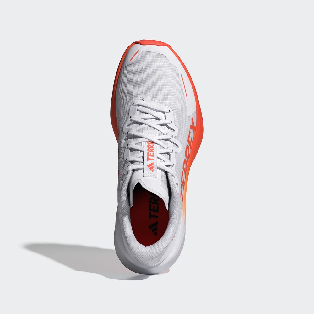 Foto 4 | Tenis De Trail Running Terrex Agravic 3 Adidas Blanco Mujer