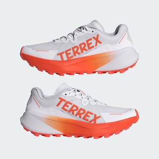 Foto 8 | Tenis De Trail Running Terrex Agravic 3 Adidas Blanco Mujer
