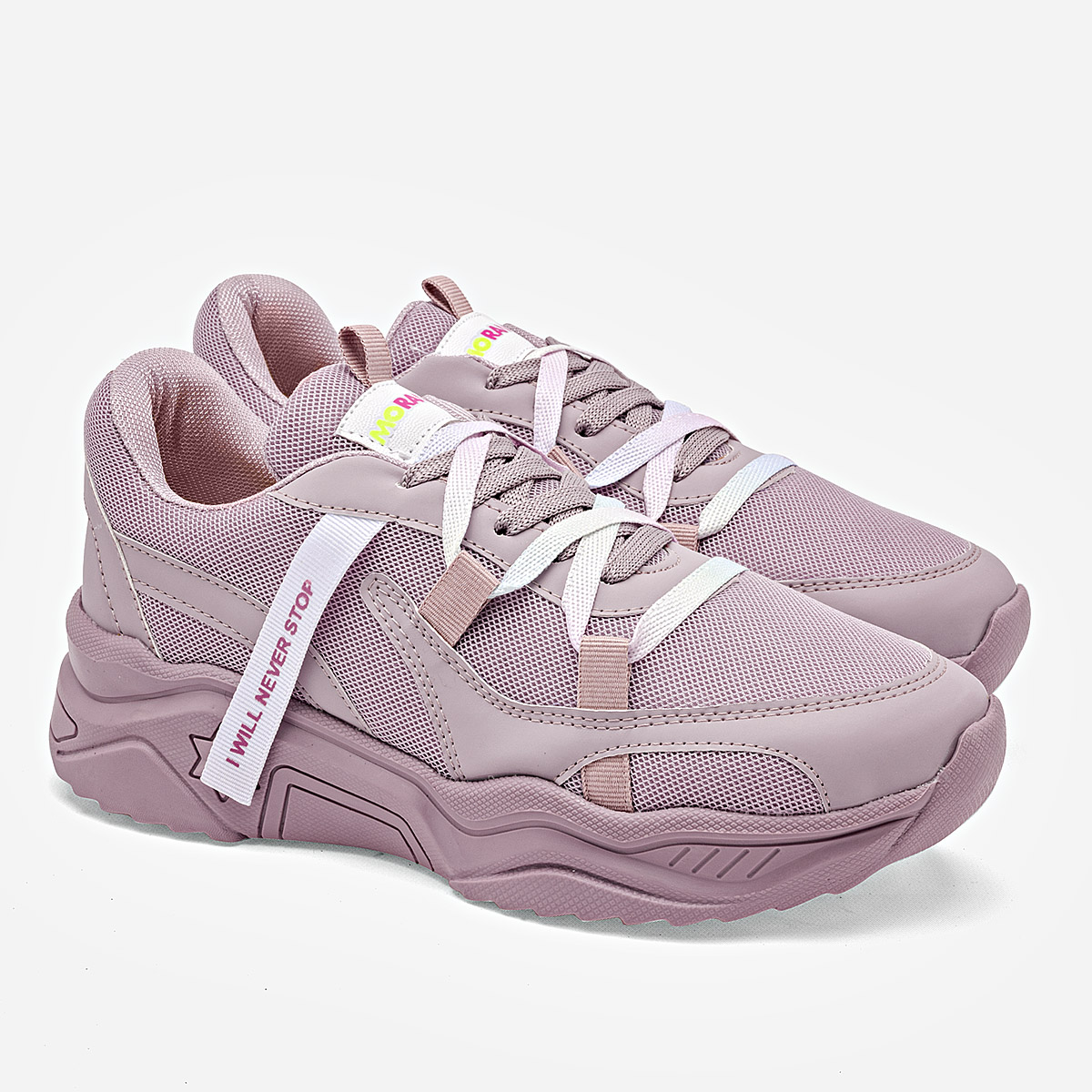 Foto 3 pulgar | Tenis Urbanos Moramora Lila para Mujer