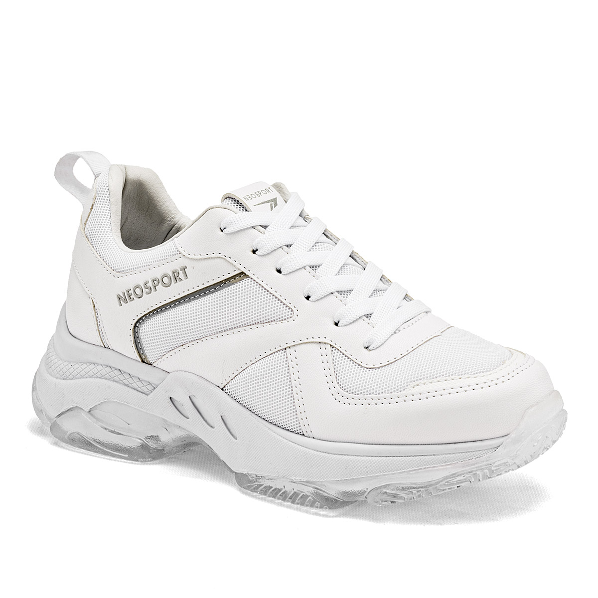 Foto 2 pulgar | Tenis Deportivos Neosport Blancos para Mujer