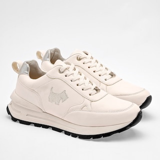 Foto 2 | Ferrioni Tenis Urbano Para Mujer Blanco Plata