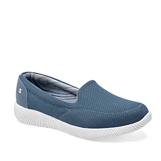 Foto 1 | Zapatos Confort Mora Azules Urbano para Mujer