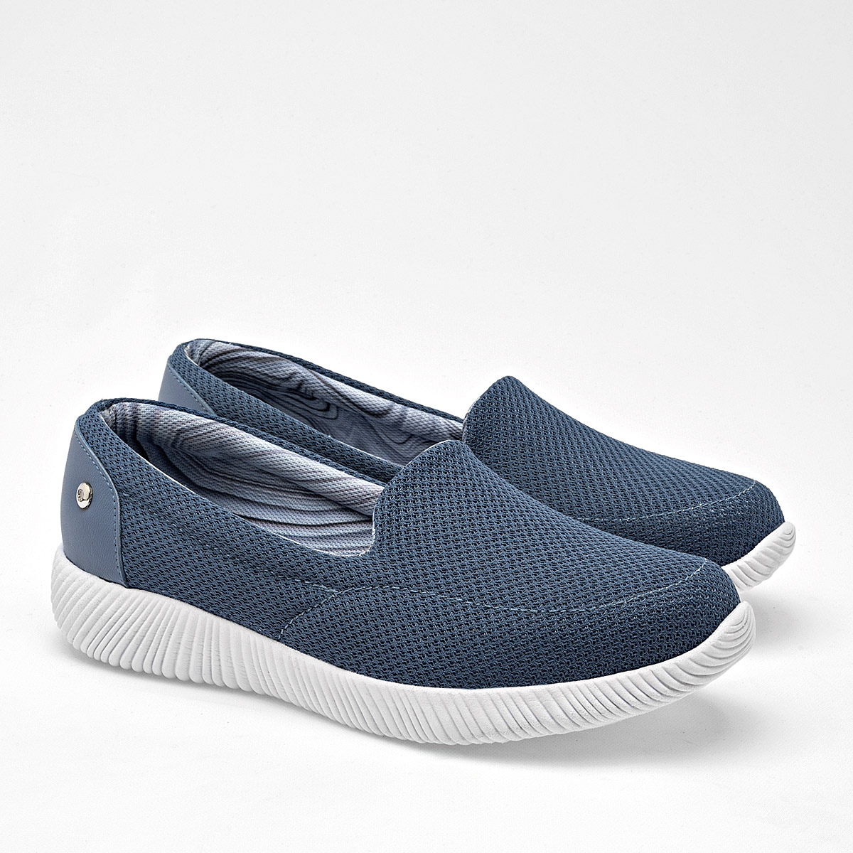 Foto 3 pulgar | Zapatos Confort Mora Azules Urbano para Mujer