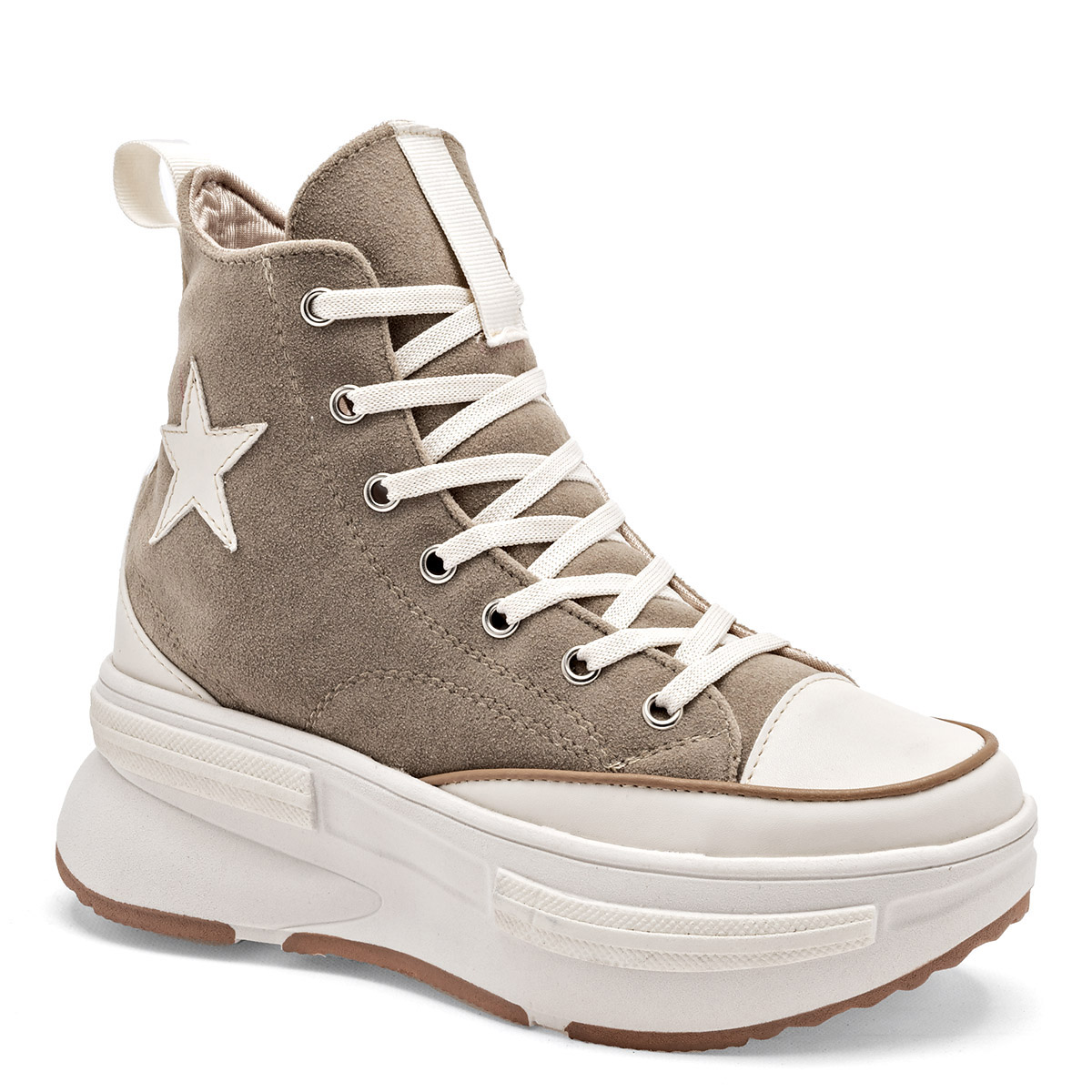 Been Class Tenis Urbano Para Mujer Beige Late