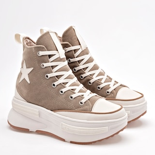 Foto 2 | Tenis Urbanos Been Class Beige Late para Mujer