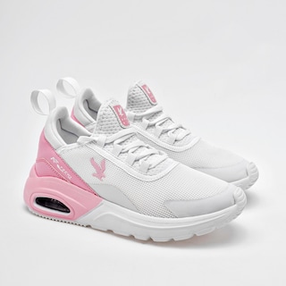 Foto 2 | American Fire Tenis Urbano Para Mujer Blanco Rosa