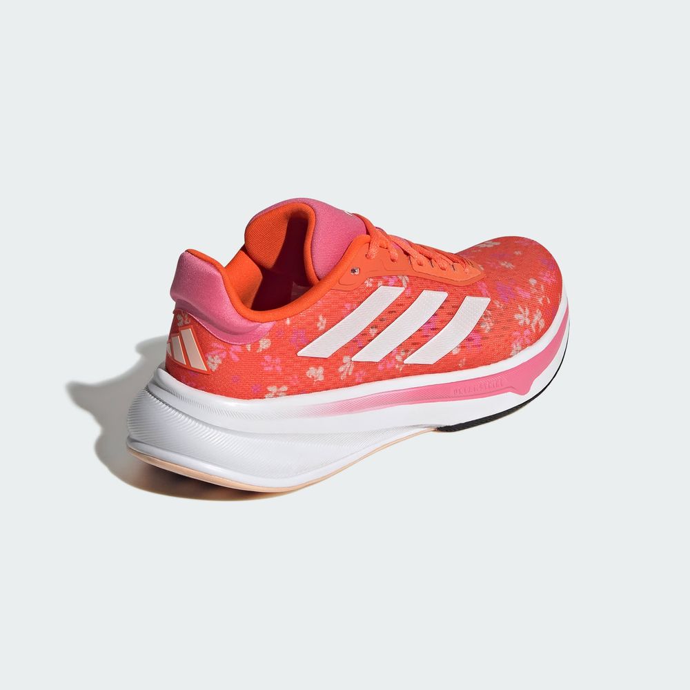 Foto 8 pulgar | Tenis Response Super Adidas Naranja Mujer