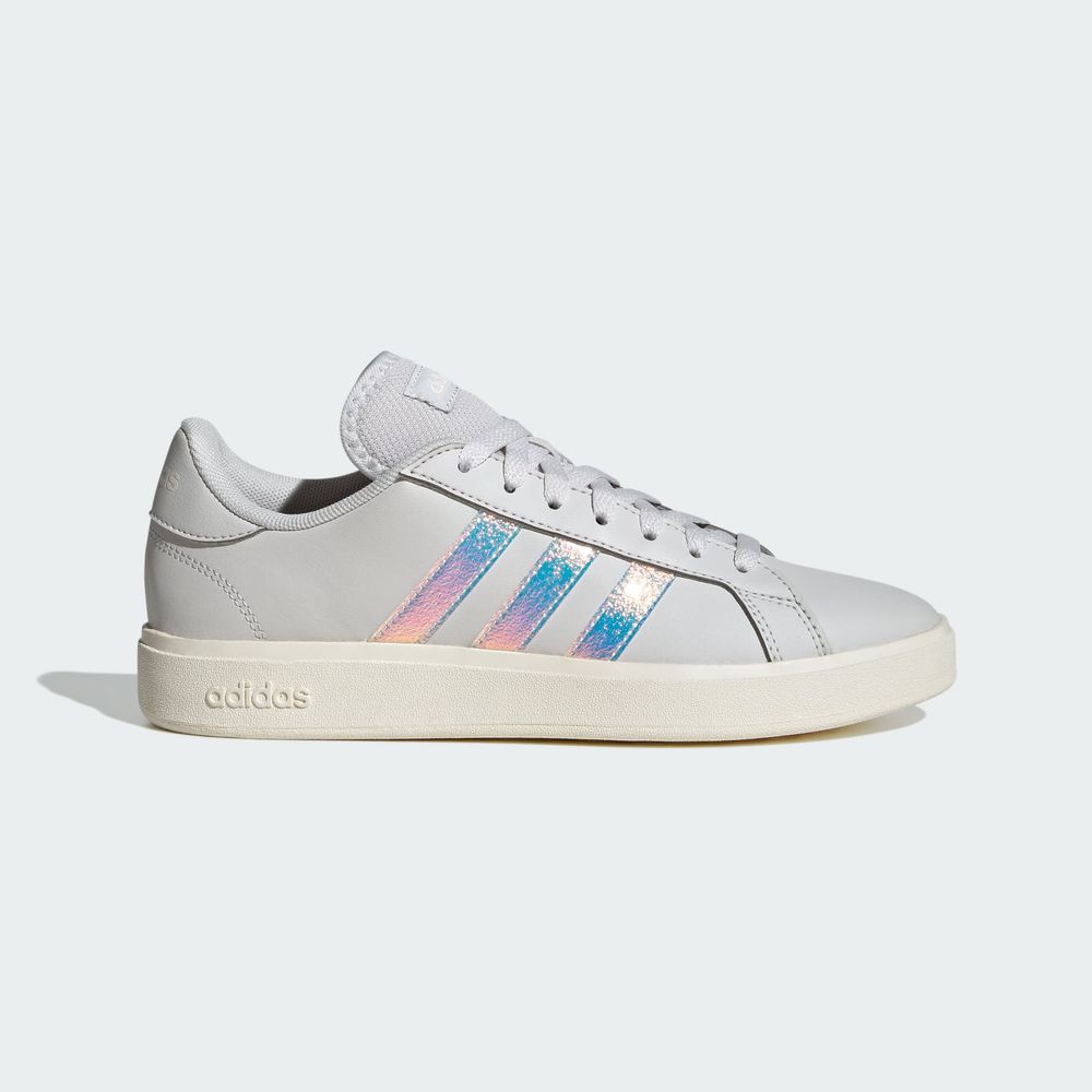Foto 2 | Tenis Adidas Grand Court Base 2.0 Adidas Gris Mujer