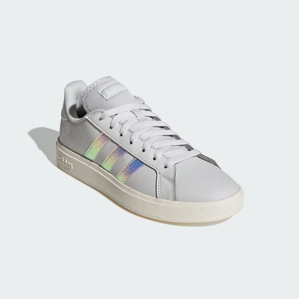 Foto 7 pulgar | Tenis Adidas Grand Court Base 2.0 Adidas Gris Mujer