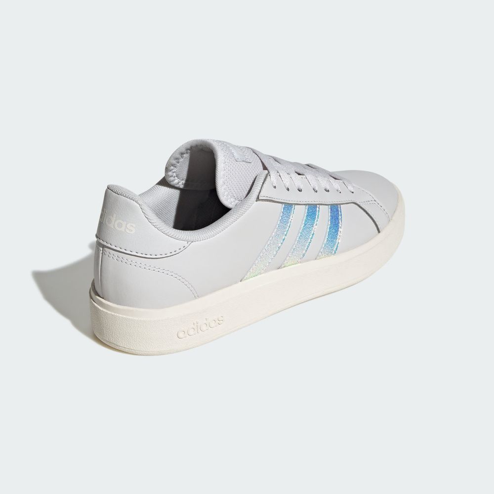 Foto 8 pulgar | Tenis Adidas Grand Court Base 2.0 Adidas Gris Mujer