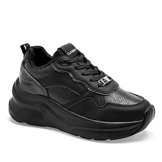 Foto 1 | Tenis Urbanos Clasben Negros para Mujer