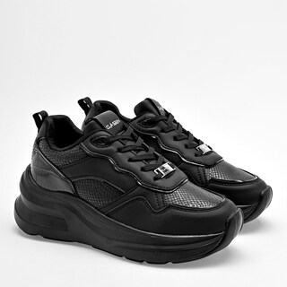 Foto 2 | Tenis Urbanos Clasben Negros para Mujer