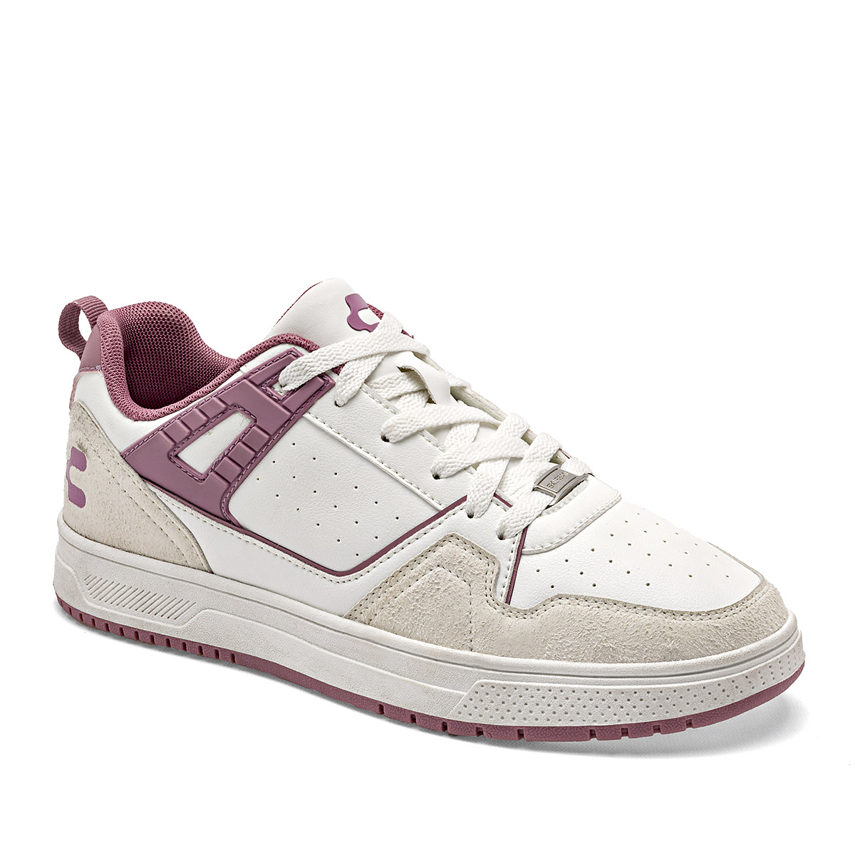 Foto 2 pulgar | Charly Tenis Urbano Para Mujer Blanco Rosa, Importado, Hasta Agotar Existencia