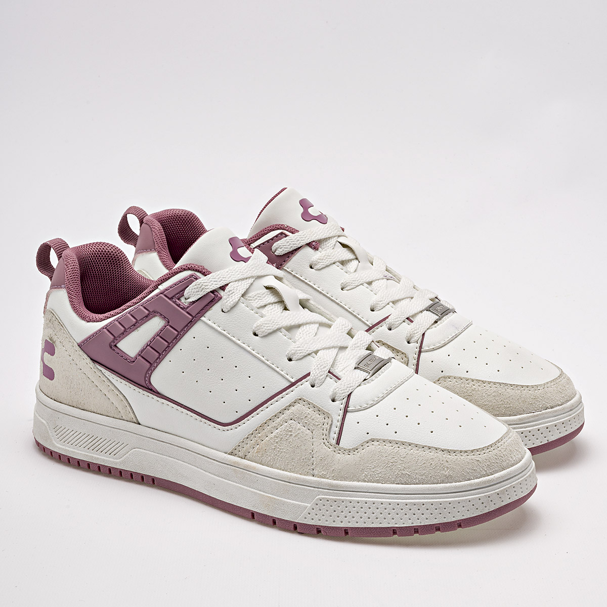 Foto 2 | Charly Tenis Urbano Para Mujer Blanco Rosa, Importado, Hasta Agotar Existencia