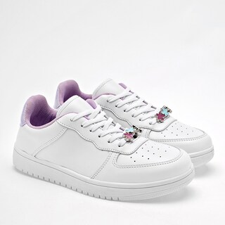 Foto 2 | Tenis Urbanos Leds Blancos para Mujer