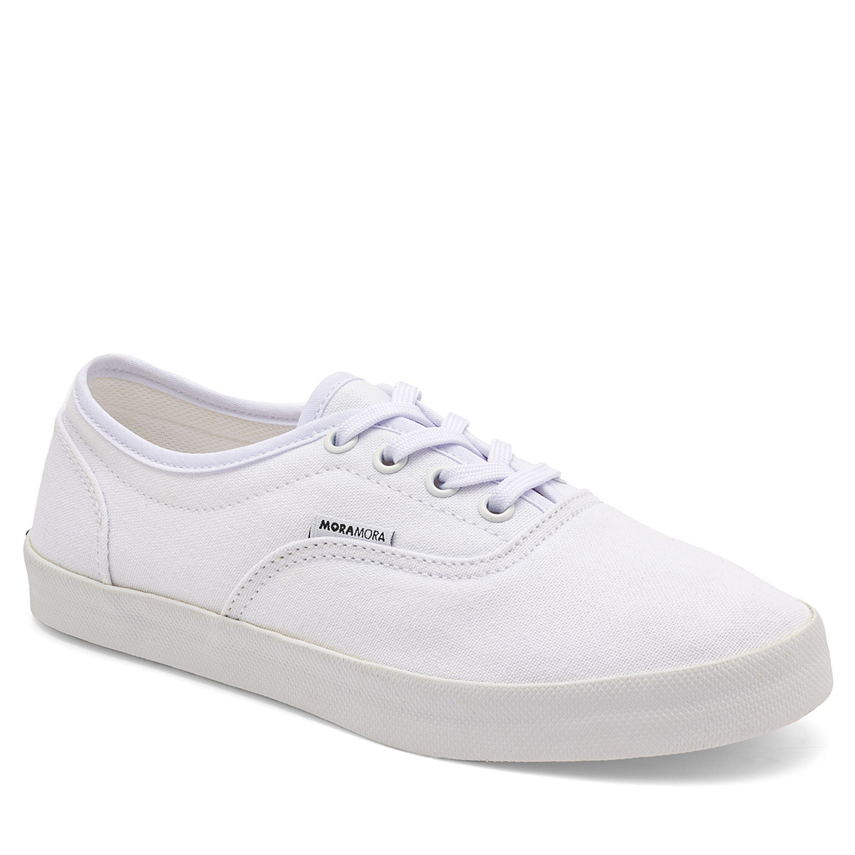 Foto 2 pulgar | Moramora Tenis Urbano Para Mujer Blanco