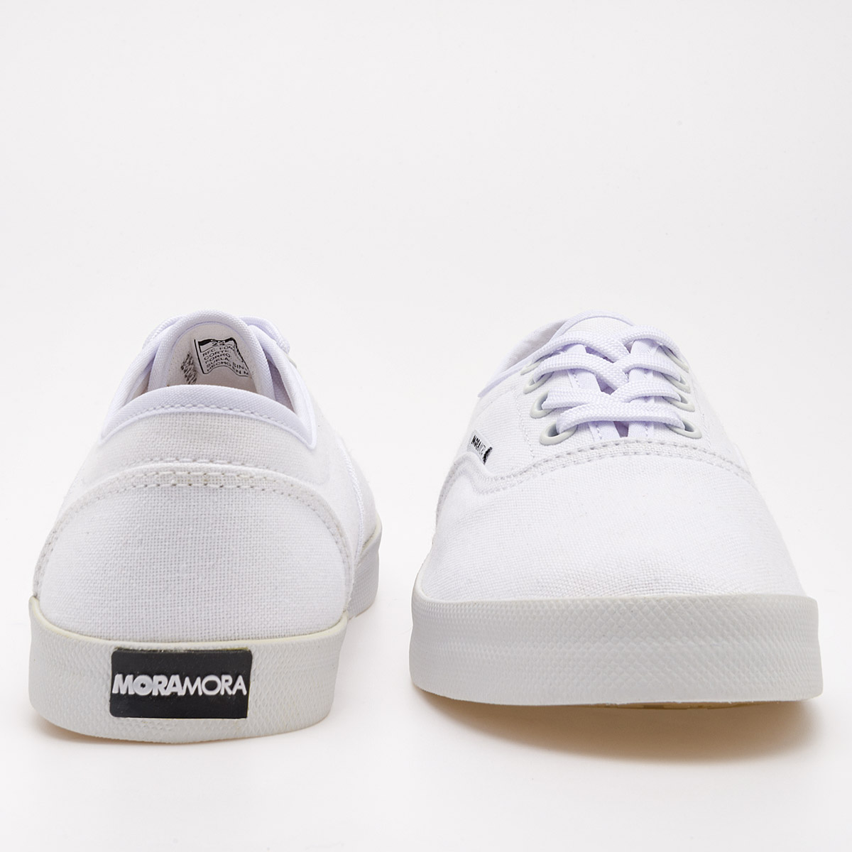 Foto 5 pulgar | Moramora Tenis Urbano Para Mujer Blanco