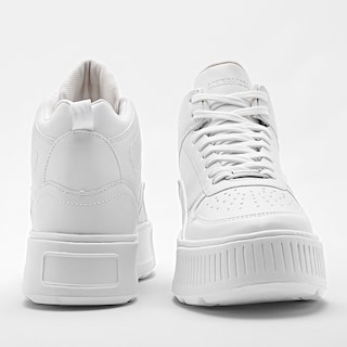 Foto 3 | Tenis Urbanos Moramora Blancos para Mujer